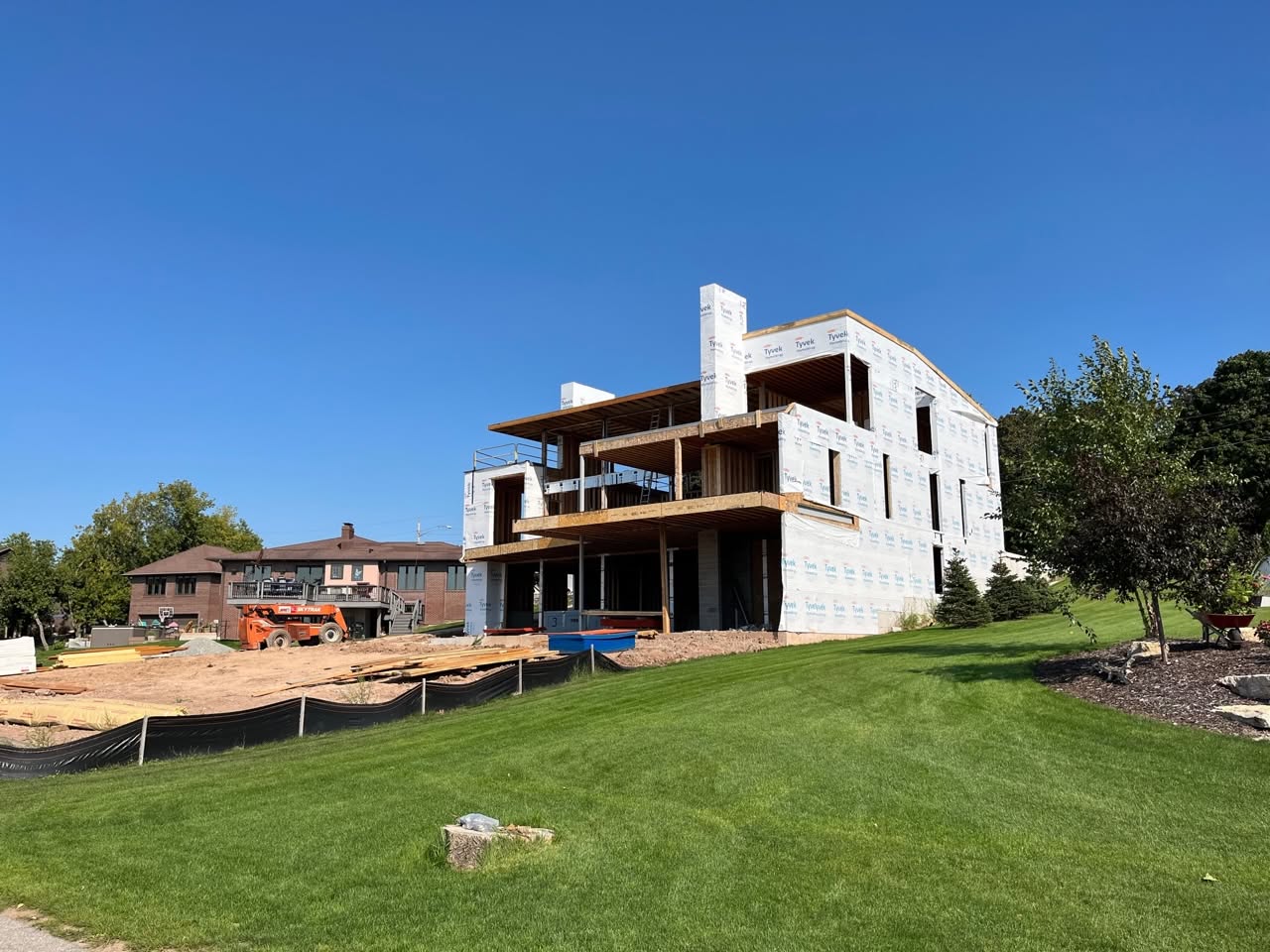 Large residential project under construction