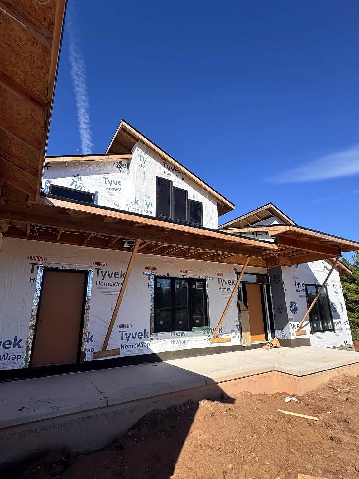 Residential project under construction